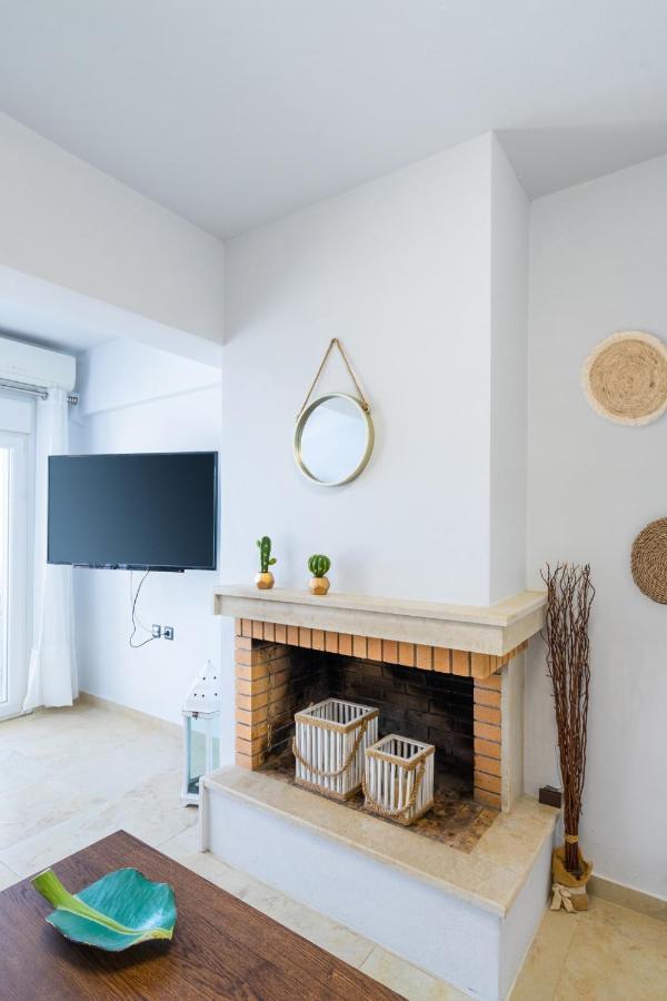 Blue Coast House Villa Goudhouros Luaran gambar